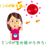 ビタミンと日焼けの関係